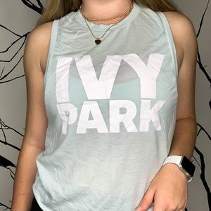 Ivy Park Blue Muscle Tee